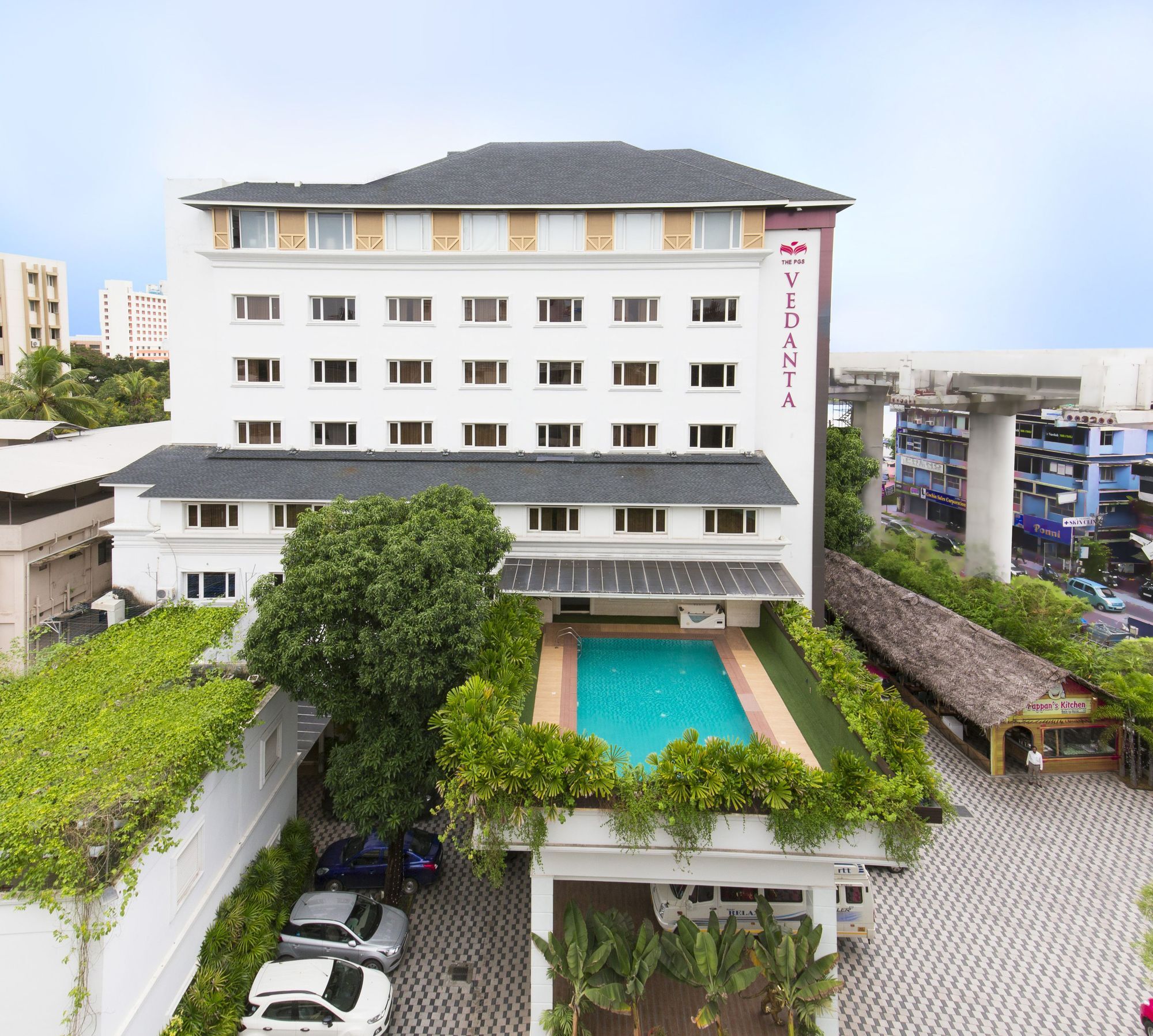 The Pgs Vedanta Hotel Kochi Exterior photo